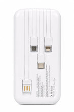 Mars PX-56 22.5W 18000mAh Power Bank with Built-in Cables – Fast Charging for All Devices