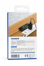 Product packaging for a 3-in-1 wireless charging adapter