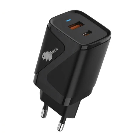 Mars 45 W Gan Charger (PD+USB) with C-C Cables