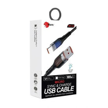 Mars Fast Charging 1M Data Cable With LED Light MC-10