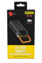 Mars Elite Series E-15 22.5W 3000mAh solar power bank in its original retail packaging