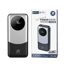 OCTO Fast Charging Powerbank 2 USB 22.5W-20,000mah