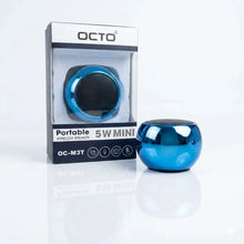 Octo Mini Speaker 5W Silver-blue