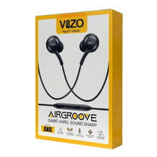 VIZO AIRGOOVE AKG Handsfree – Super Bass 5U Copper Speaker & Metal Jack for Gaming & Music