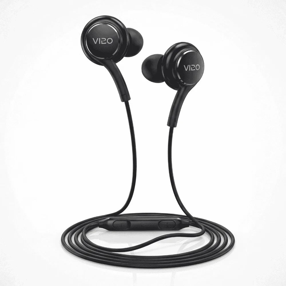 VIZO AIRGOOVE AKG Handsfree – Super Bass 5U Copper Speaker & Metal Jack for Gaming & Music