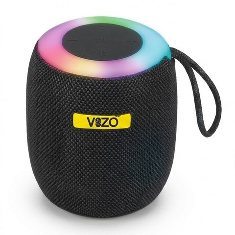Vizo VSP 1001 Storm Power Speaker – Deep Bass, RGB LED Lights & Wireless Bluetooth 5.0 – Best Portable Speaker