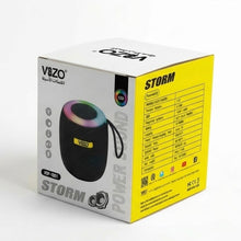 Vizo VSP 1001 Storm Power Speaker – Deep Bass, RGB LED Lights & Wireless Bluetooth 5.0 – Best Portable Speaker